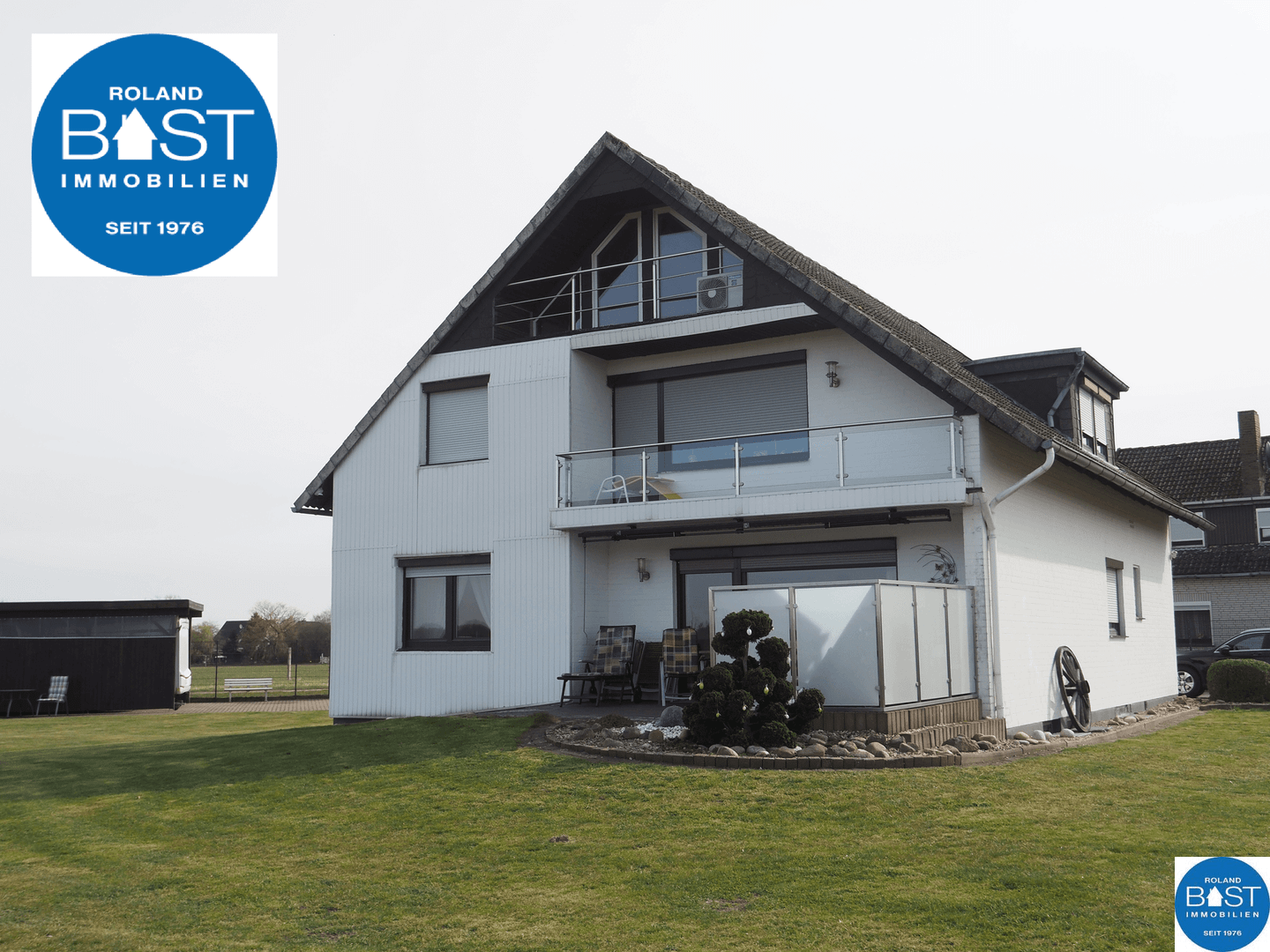 Idyllisch gelegenes Einfamilienhaus auf großem Grundstück